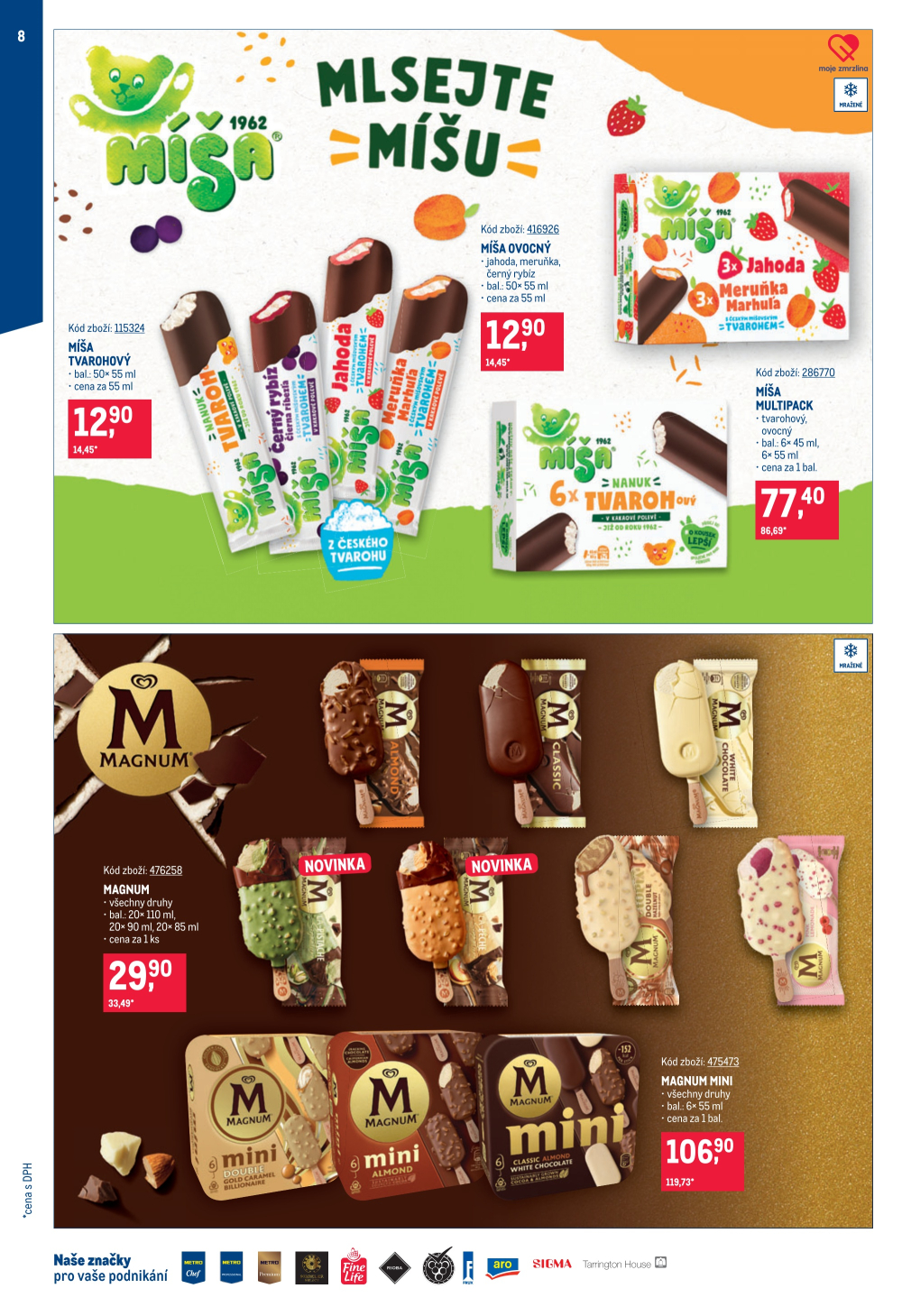 Leták Makro leták - Zmrzliny - strana 8