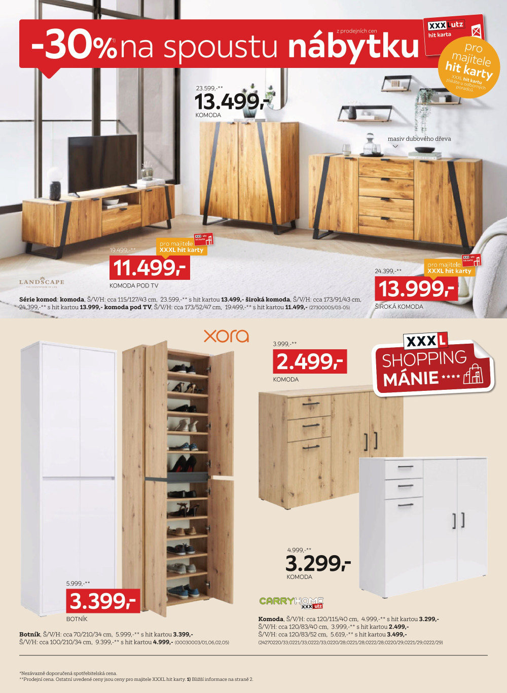 Leták XXXLutz leták -30 % na spoustu nábytku a bytových doplňků - strana 10