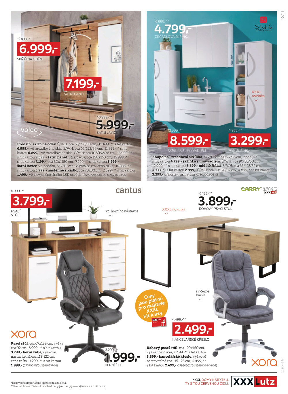 Leták XXXLutz leták -30 % na spoustu nábytku a bytových doplňků - strana 11