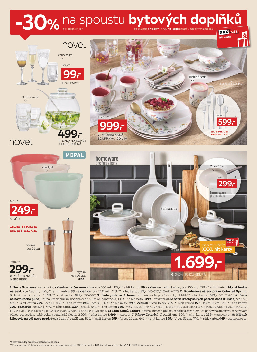 Leták XXXLutz leták -30 % na spoustu nábytku a bytových doplňků - strana 14