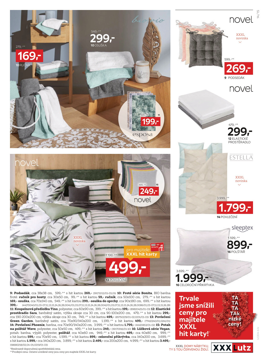 Leták XXXLutz leták -30 % na spoustu nábytku a bytových doplňků - strana 15
