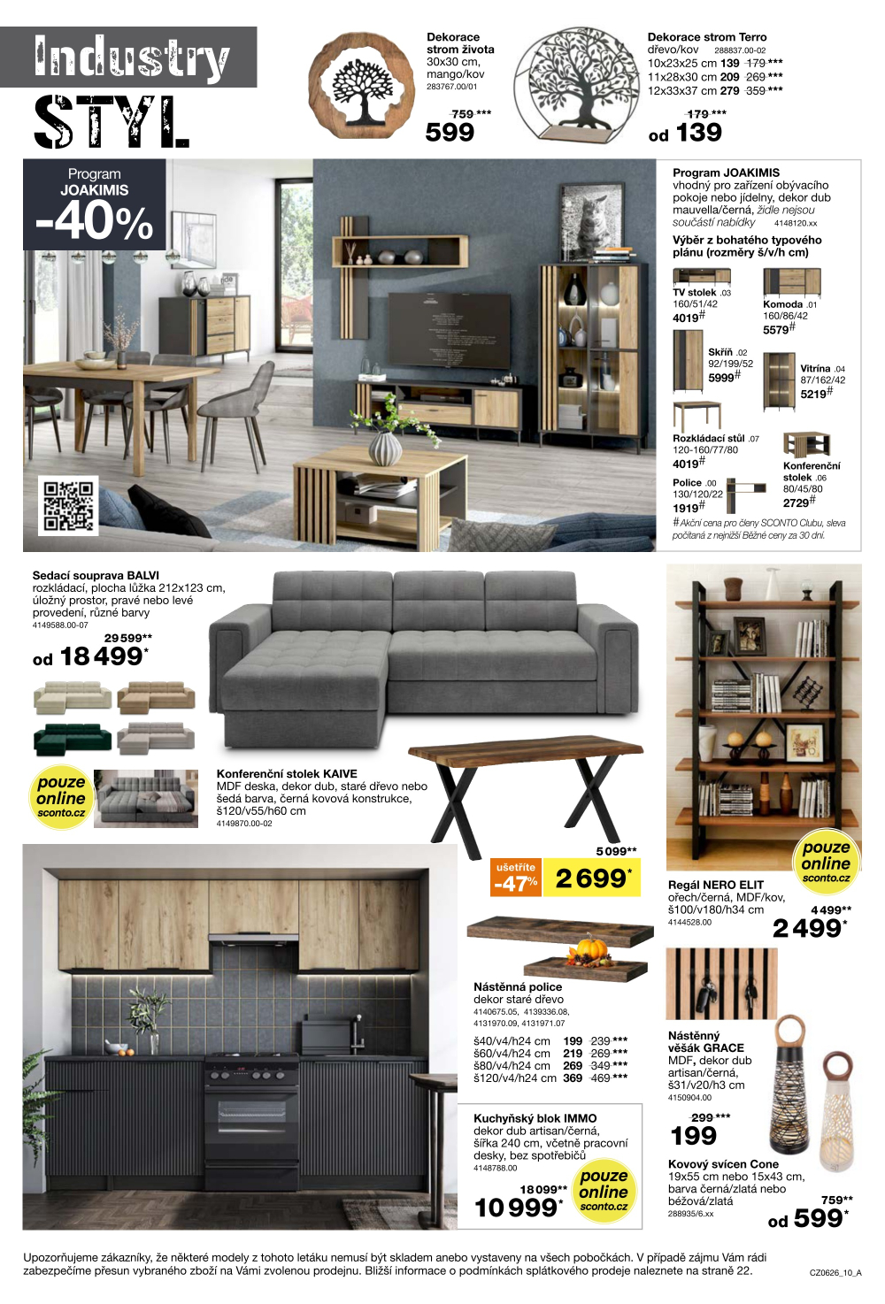 Leták SCONTO Nábytek leták - strana 10