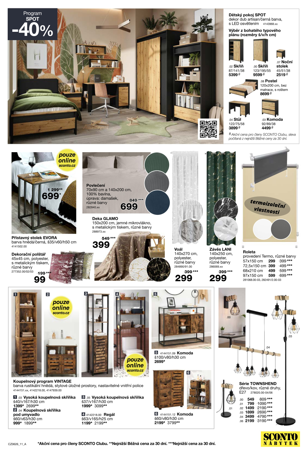 Leták SCONTO Nábytek leták - strana 11