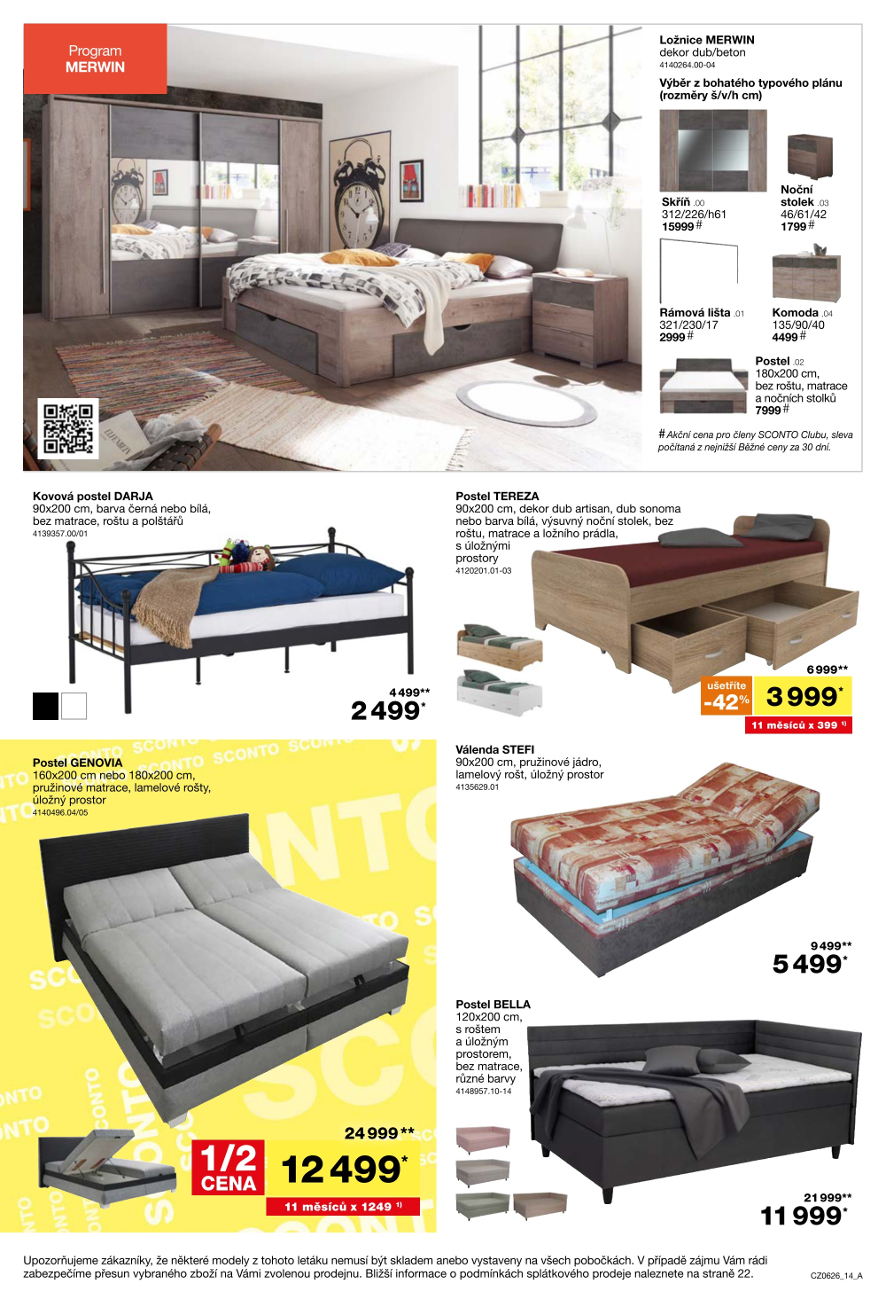 Leták SCONTO Nábytek leták - strana 14