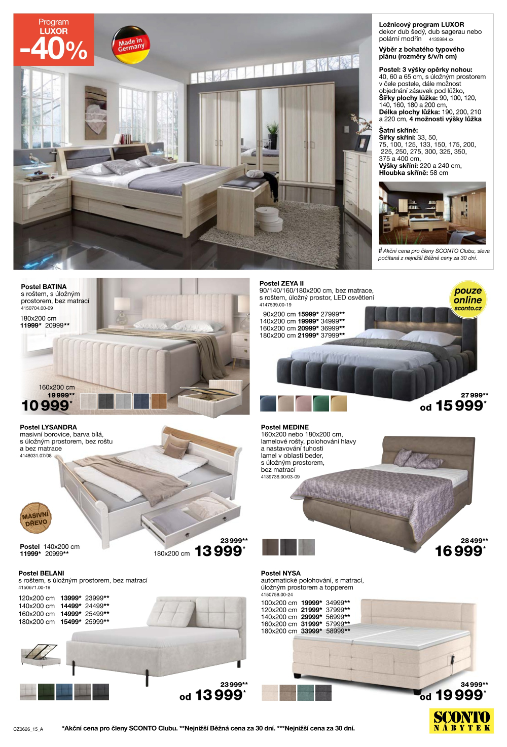 Leták SCONTO Nábytek leták - strana 15