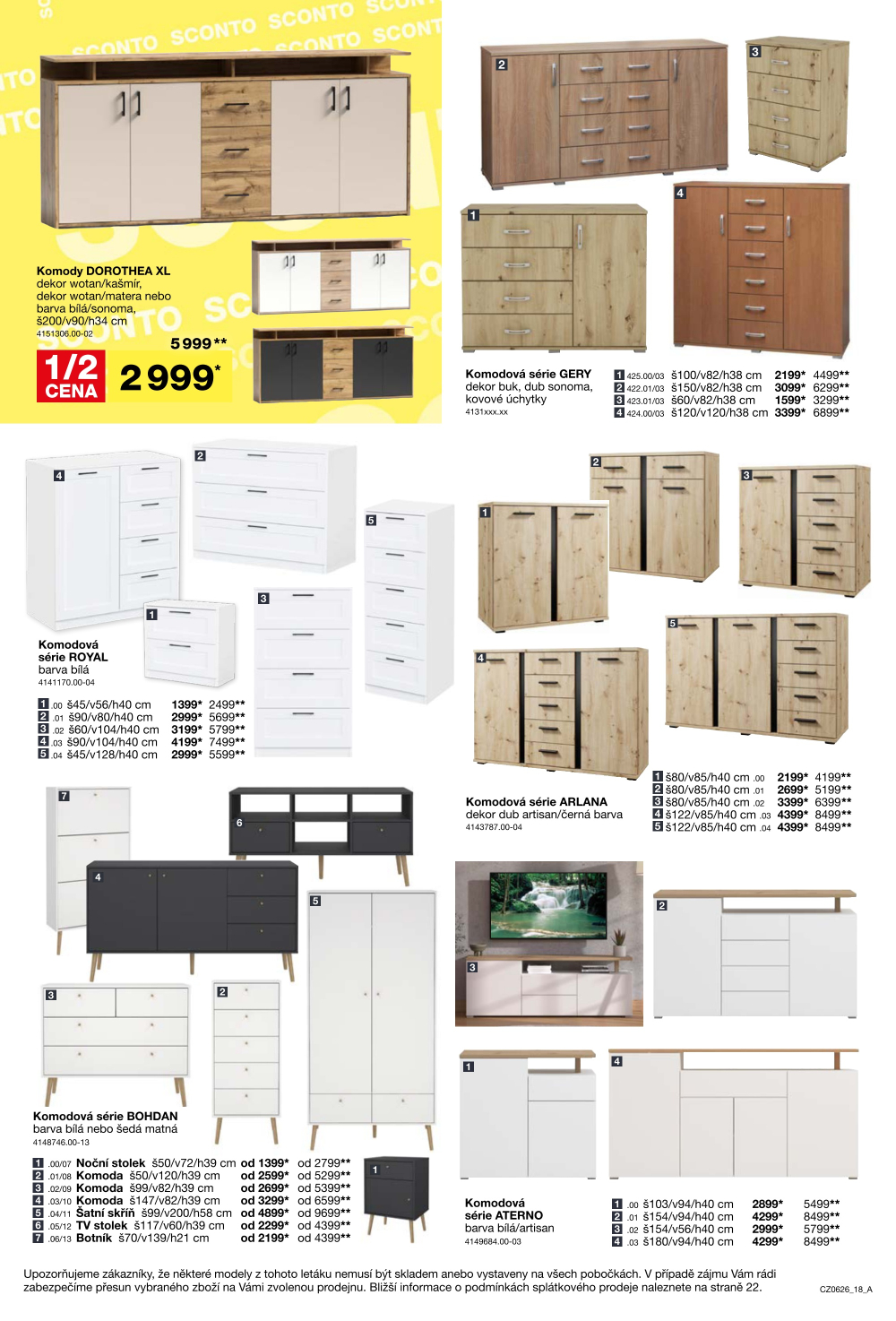 Leták SCONTO Nábytek leták - strana 18