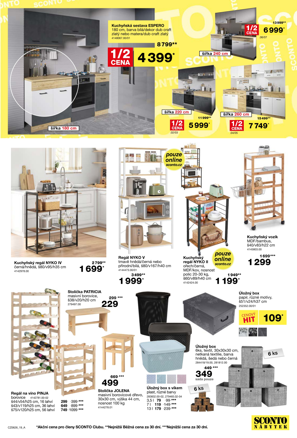 Leták SCONTO Nábytek leták - strana 19