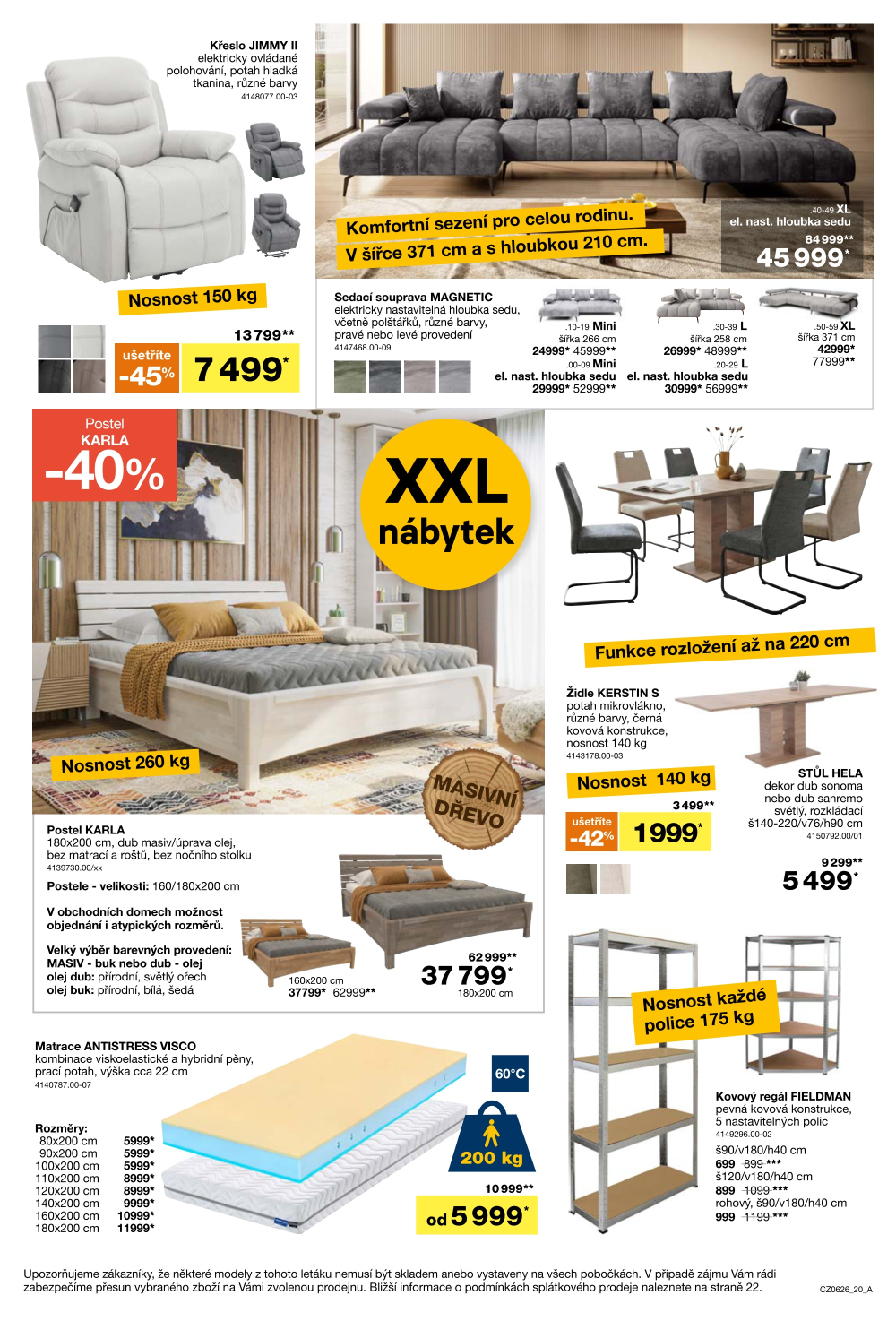 Leták SCONTO Nábytek leták - strana 20