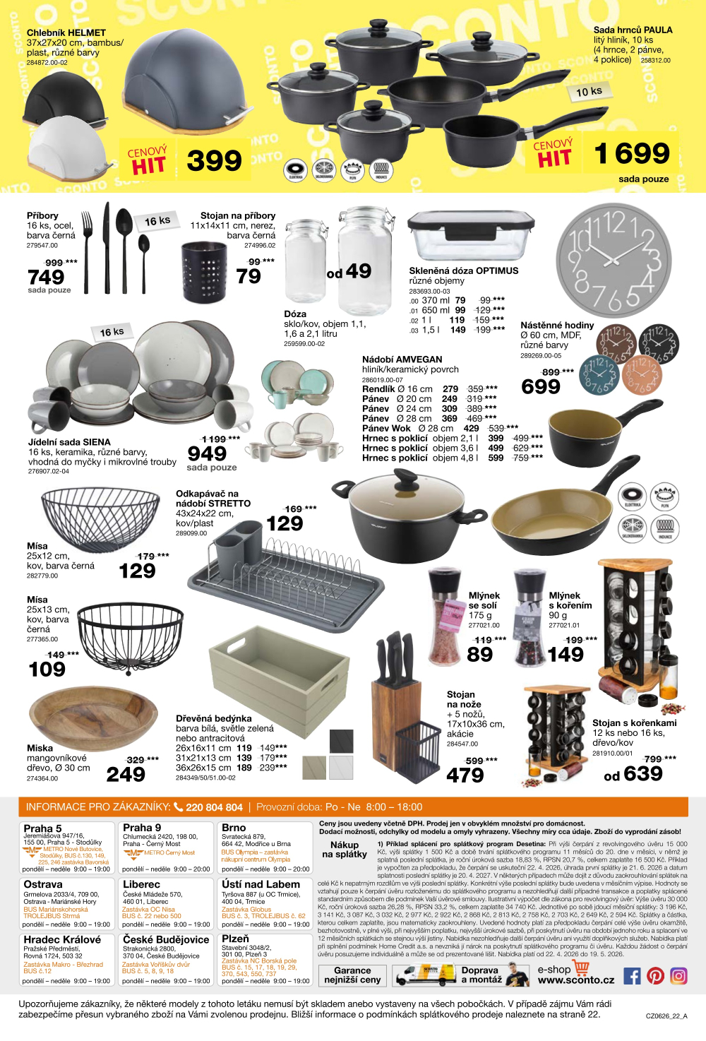 Leták SCONTO Nábytek leták - strana 22