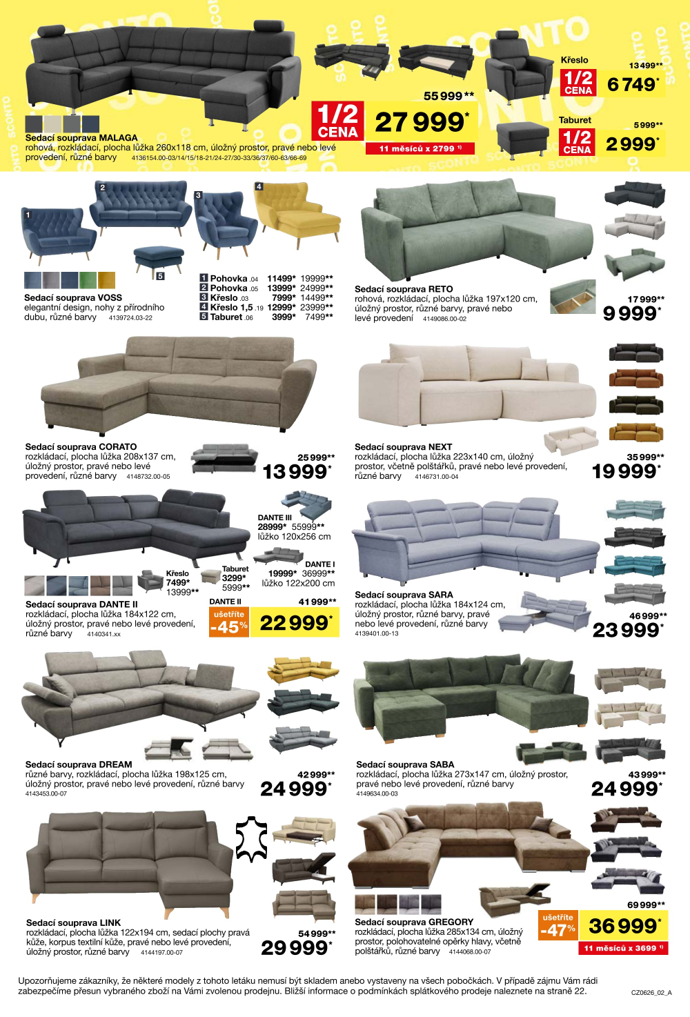 Leták SCONTO Nábytek leták - strana 2