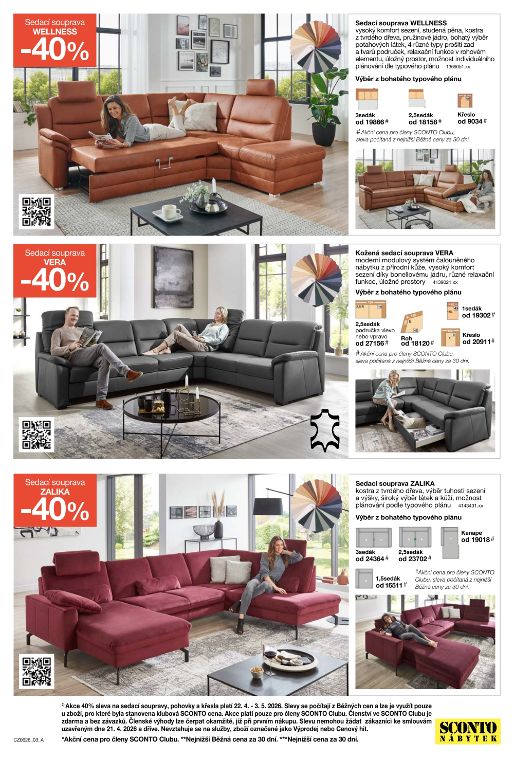 Leták SCONTO Nábytek leták - strana 3