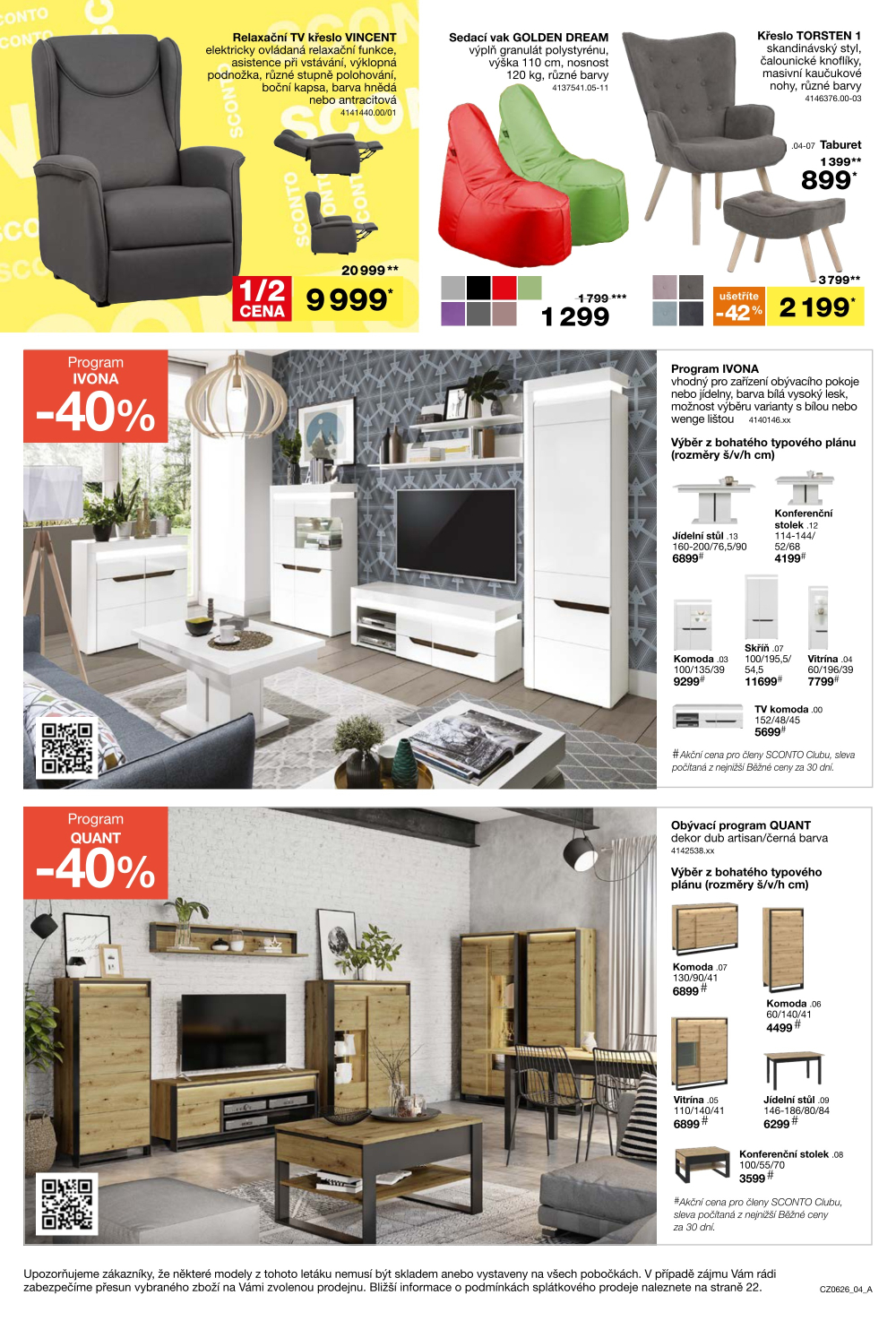 Leták SCONTO Nábytek leták - strana 4
