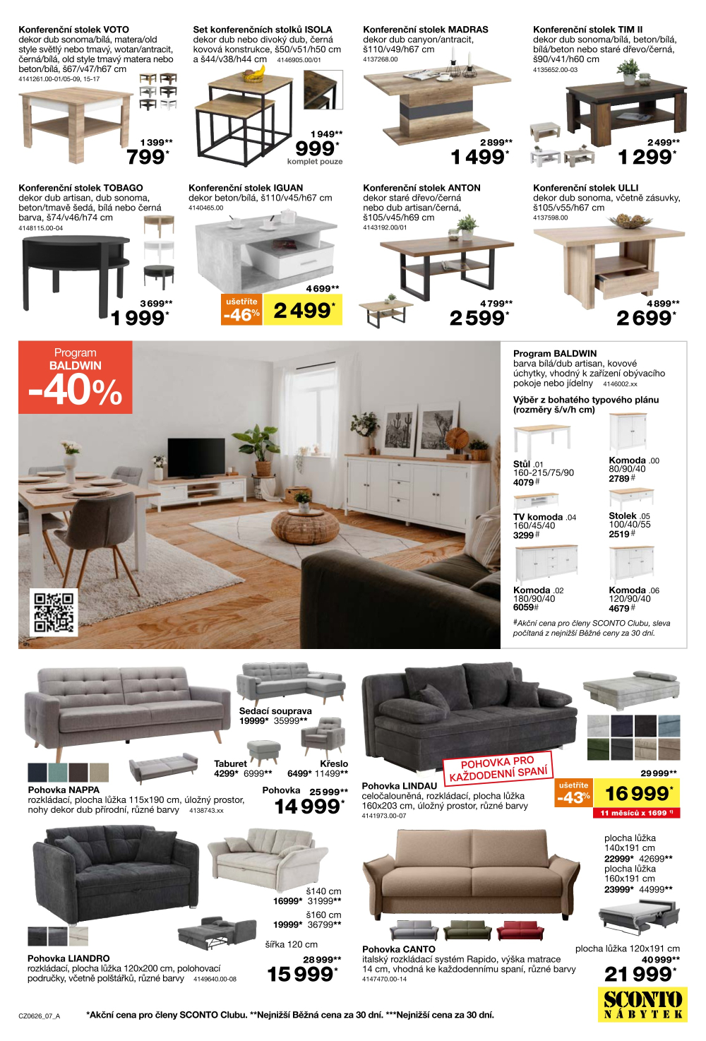 Leták SCONTO Nábytek leták - strana 7
