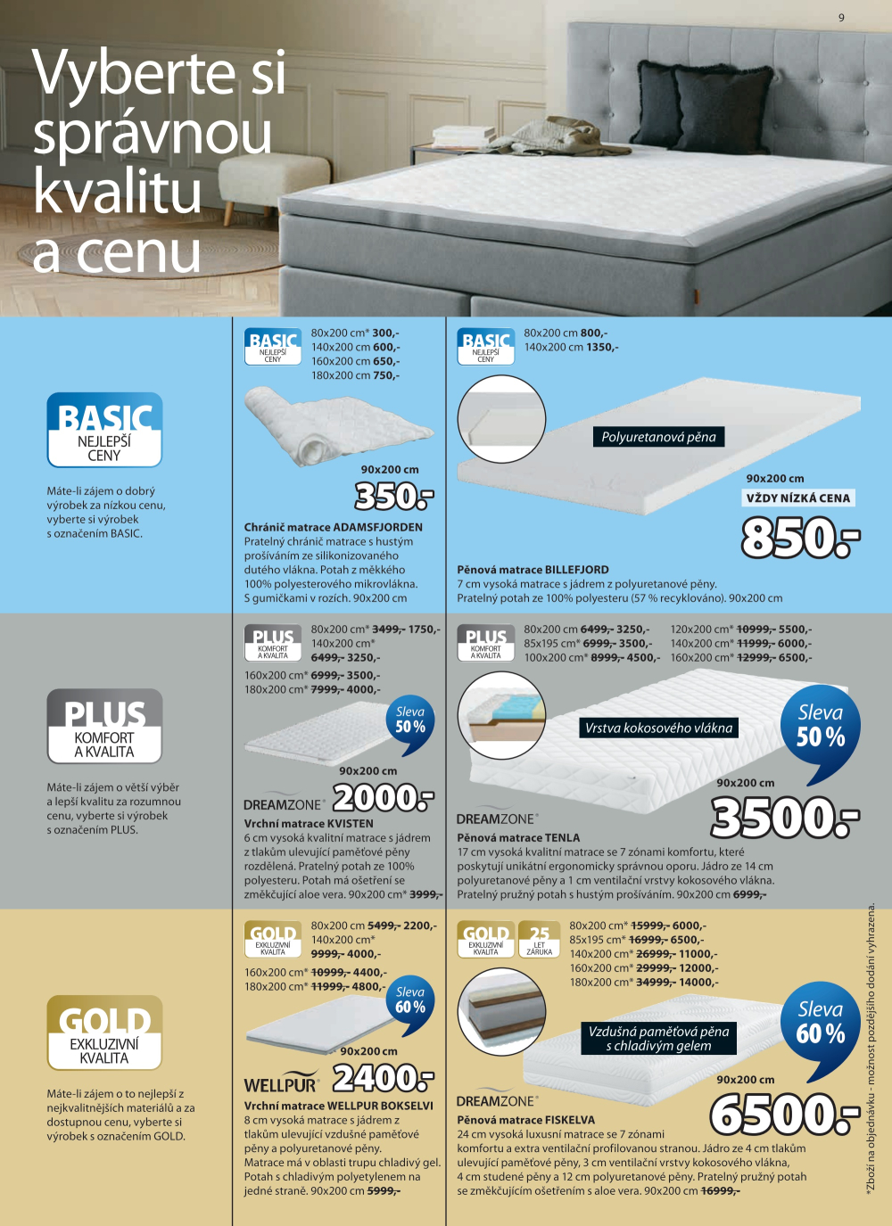 Leták Jysk leták - Výprodej až 65 % - strana 10