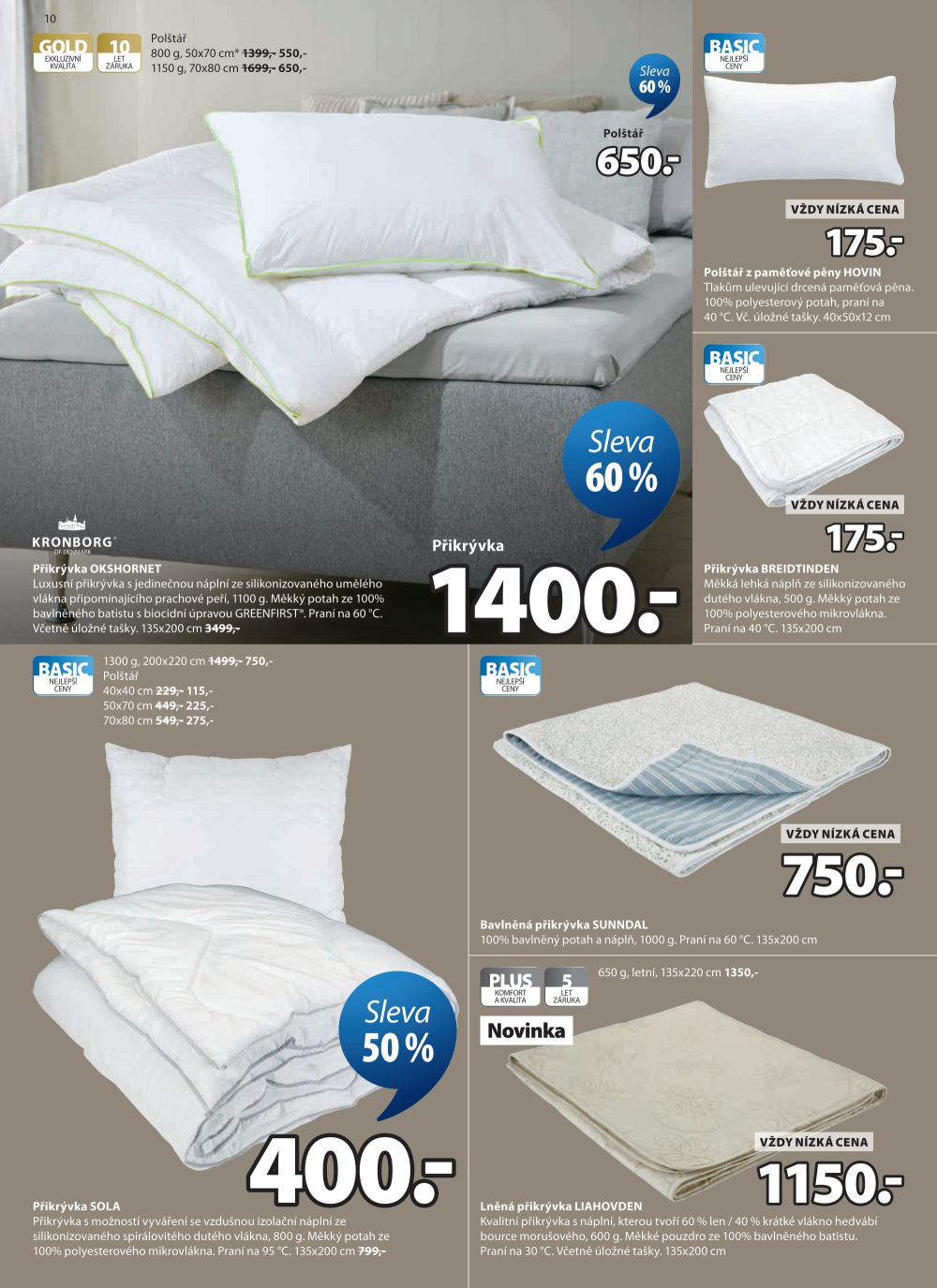 Leták Jysk leták - Výprodej až 65 % - strana 11