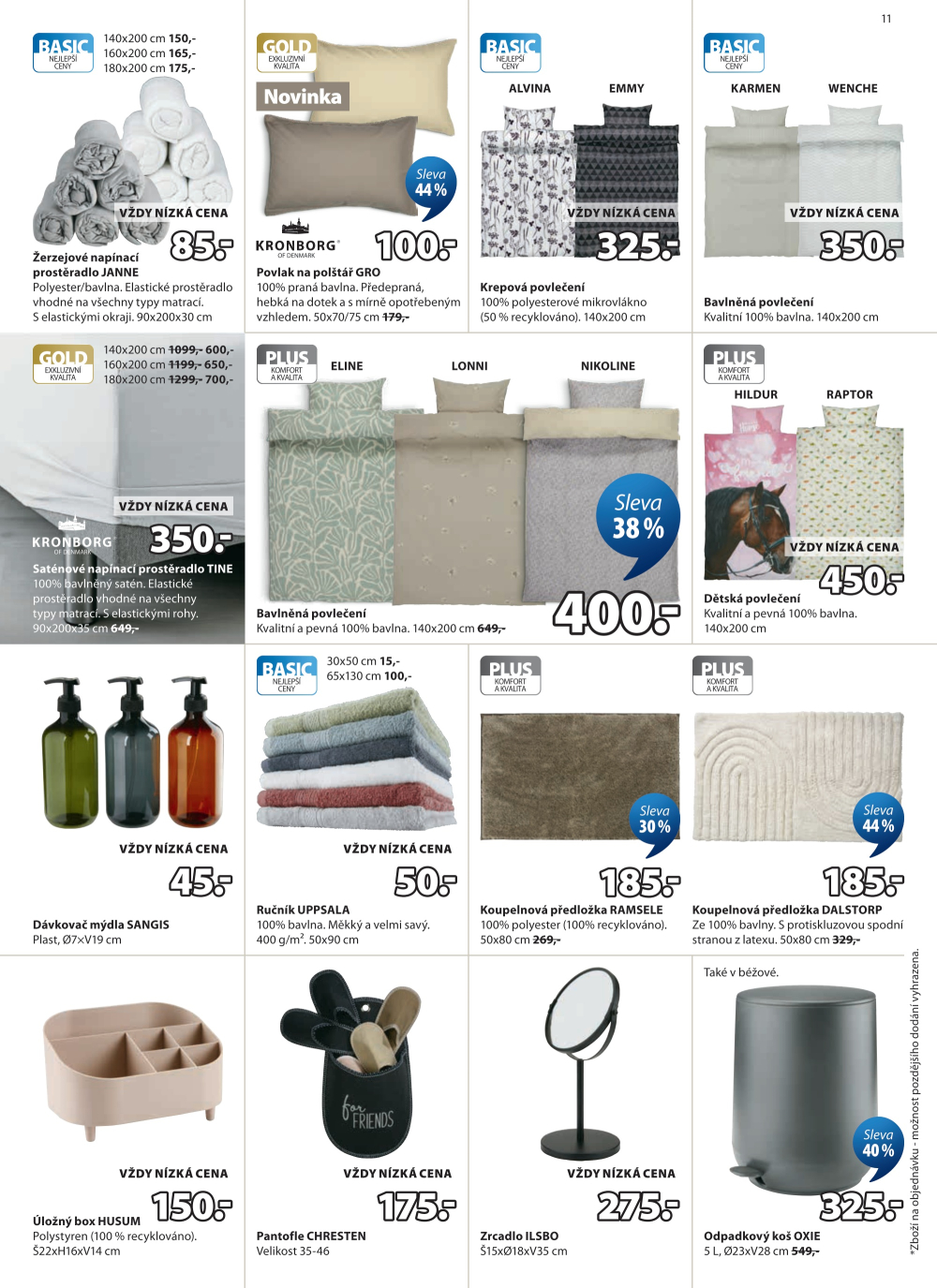 Leták Jysk leták - Výprodej až 65 % - strana 12