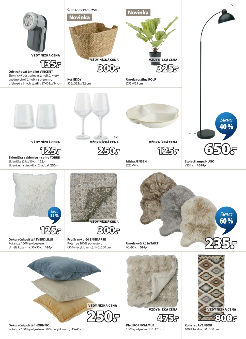 Leták Jysk leták - Výprodej až 65 % - strana 6