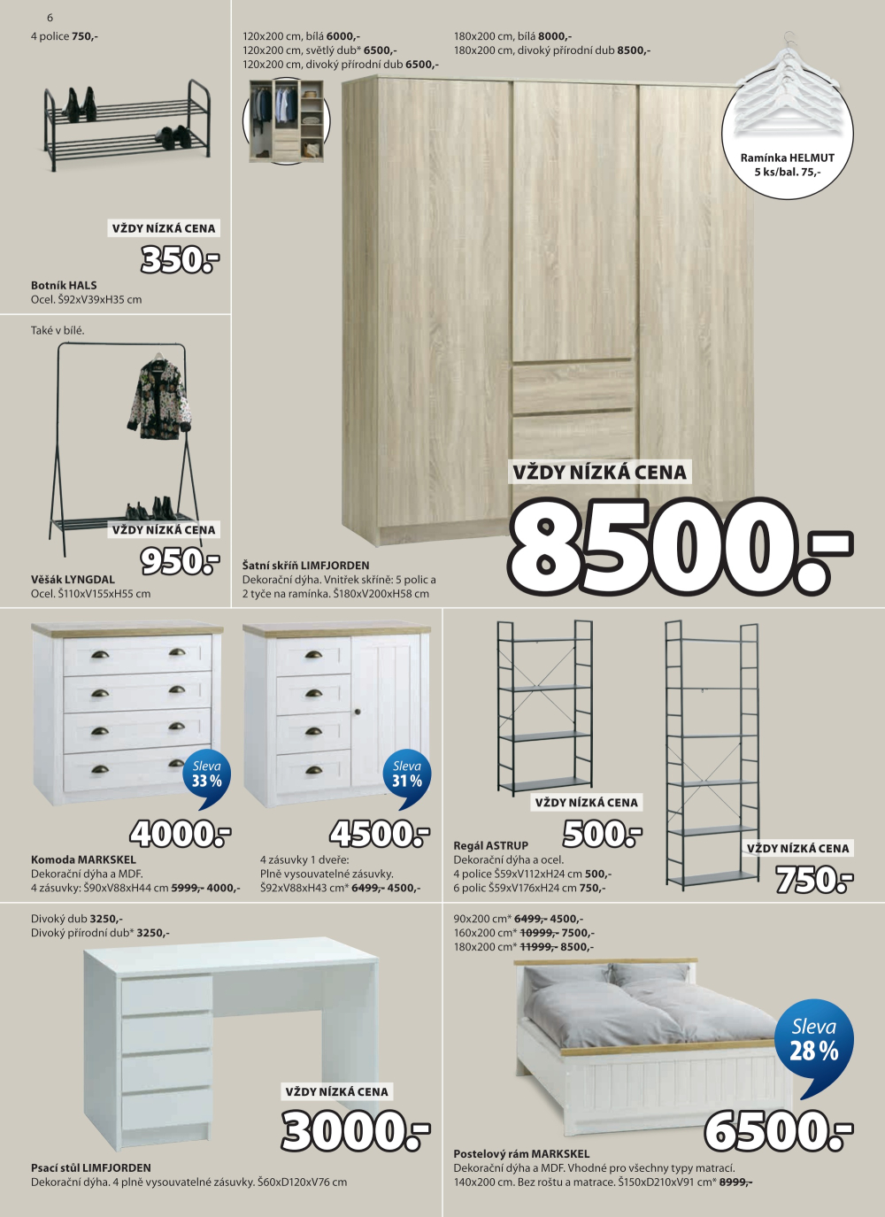 Leták Jysk leták - Výprodej až 65 % - strana 7