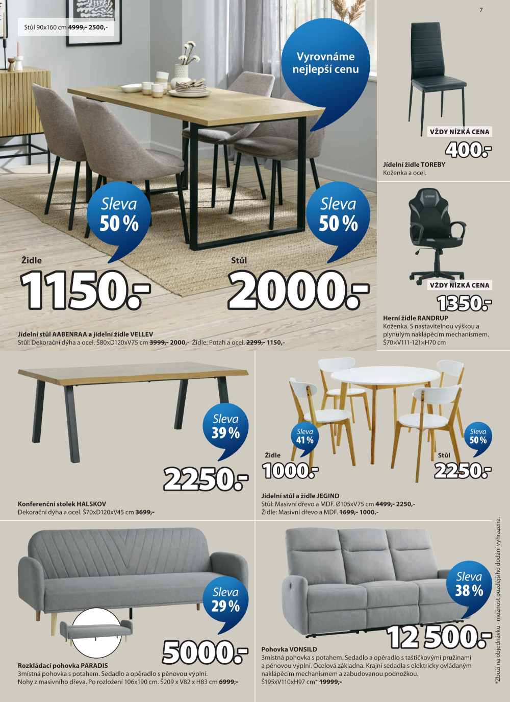 Leták Jysk leták - Výprodej až 65 % - strana 8