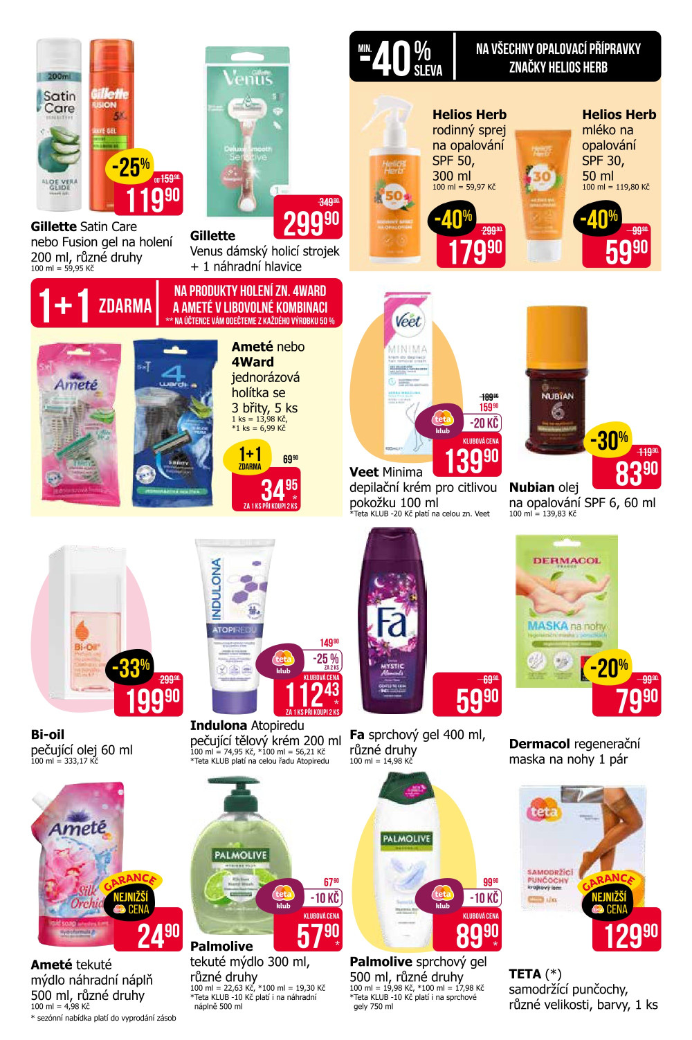 Leták Teta drogerie leták - strana 9