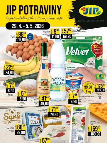 JIP leták CC Cash & Carry - České Budějovice, Most, Náchod, Svoboda nad Úpou, Sušice