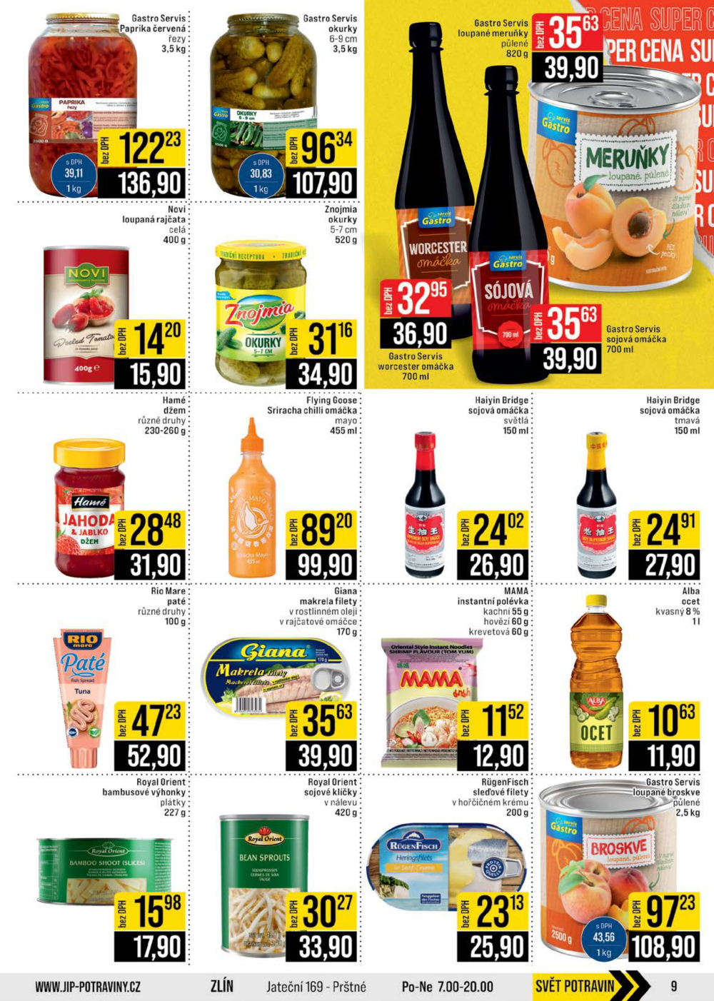 Leták JIP leták CC Cash & Carry - České Budějovice, Most, Náchod, Svoboda nad Úpou, Sušice - strana 9