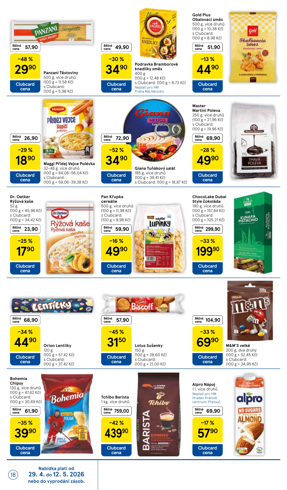 Leták Tesco hypermarket leták - strana 18