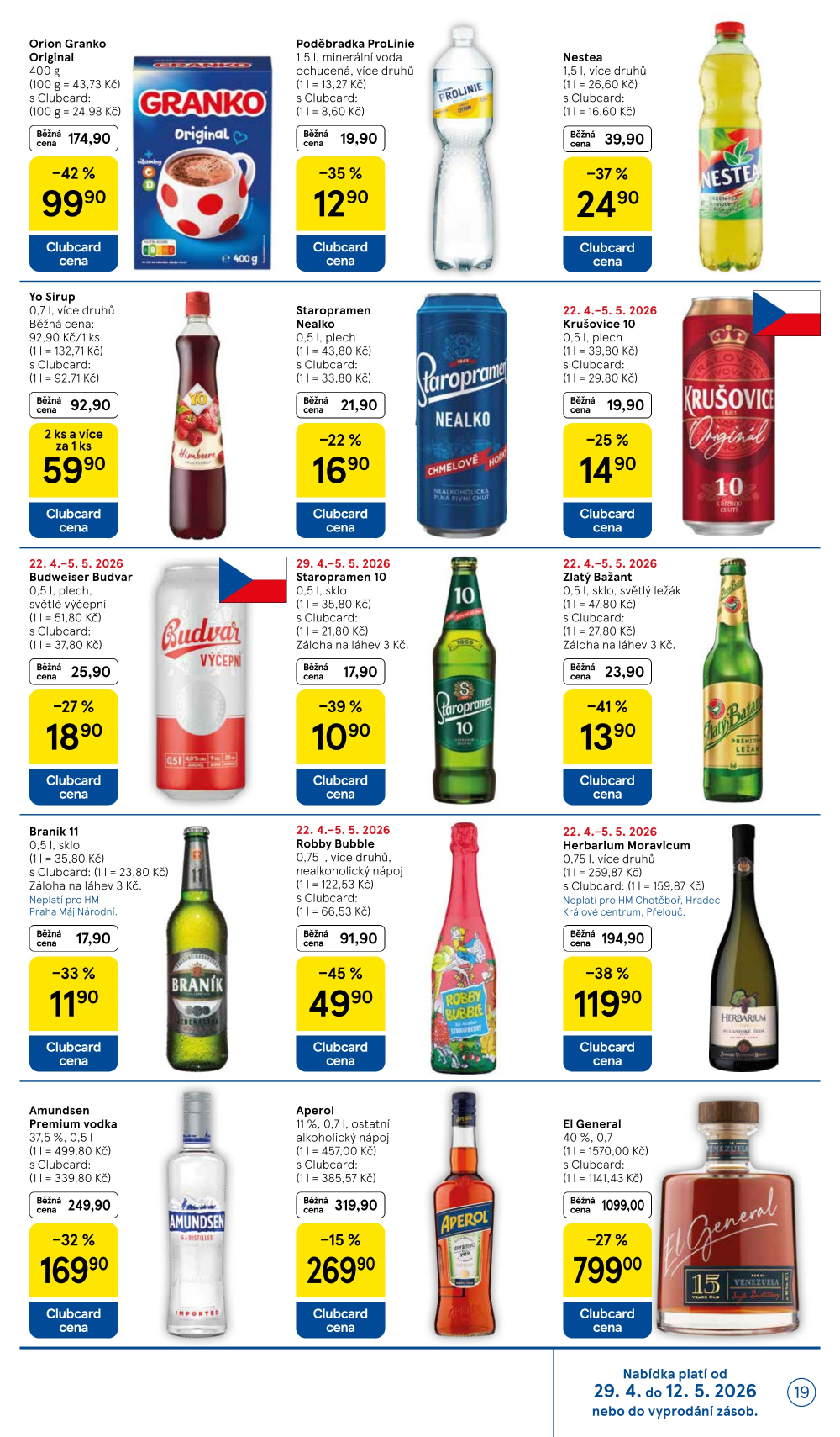 Leták Tesco hypermarket leták - strana 19