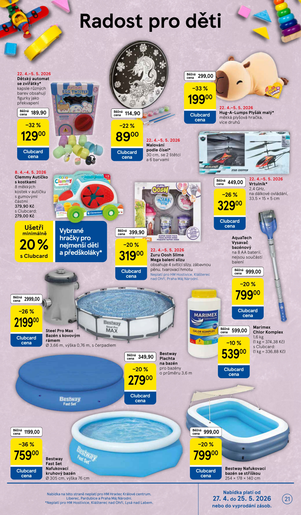 Leták Tesco hypermarket leták - strana 21