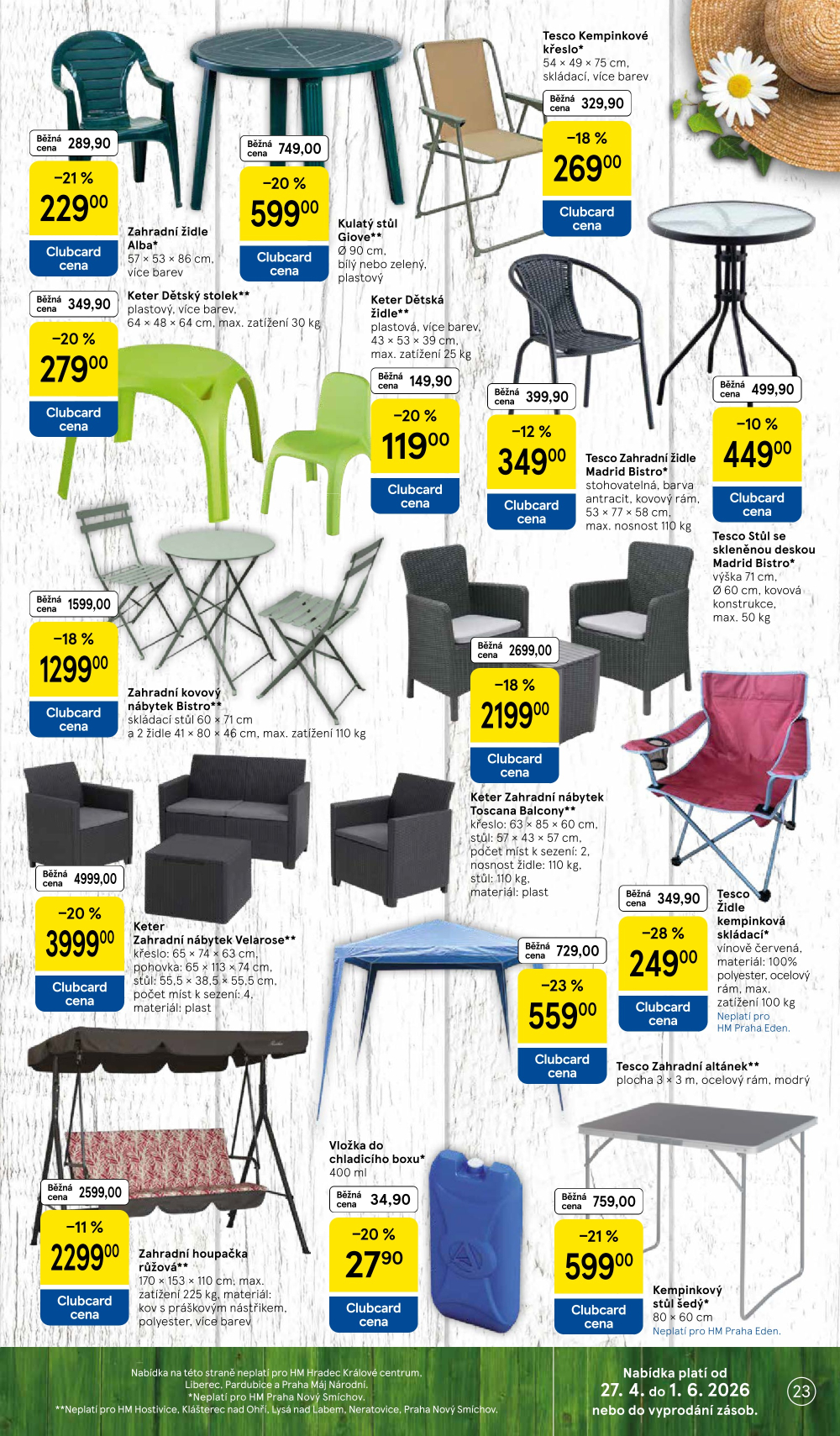 Leták Tesco hypermarket leták - strana 23