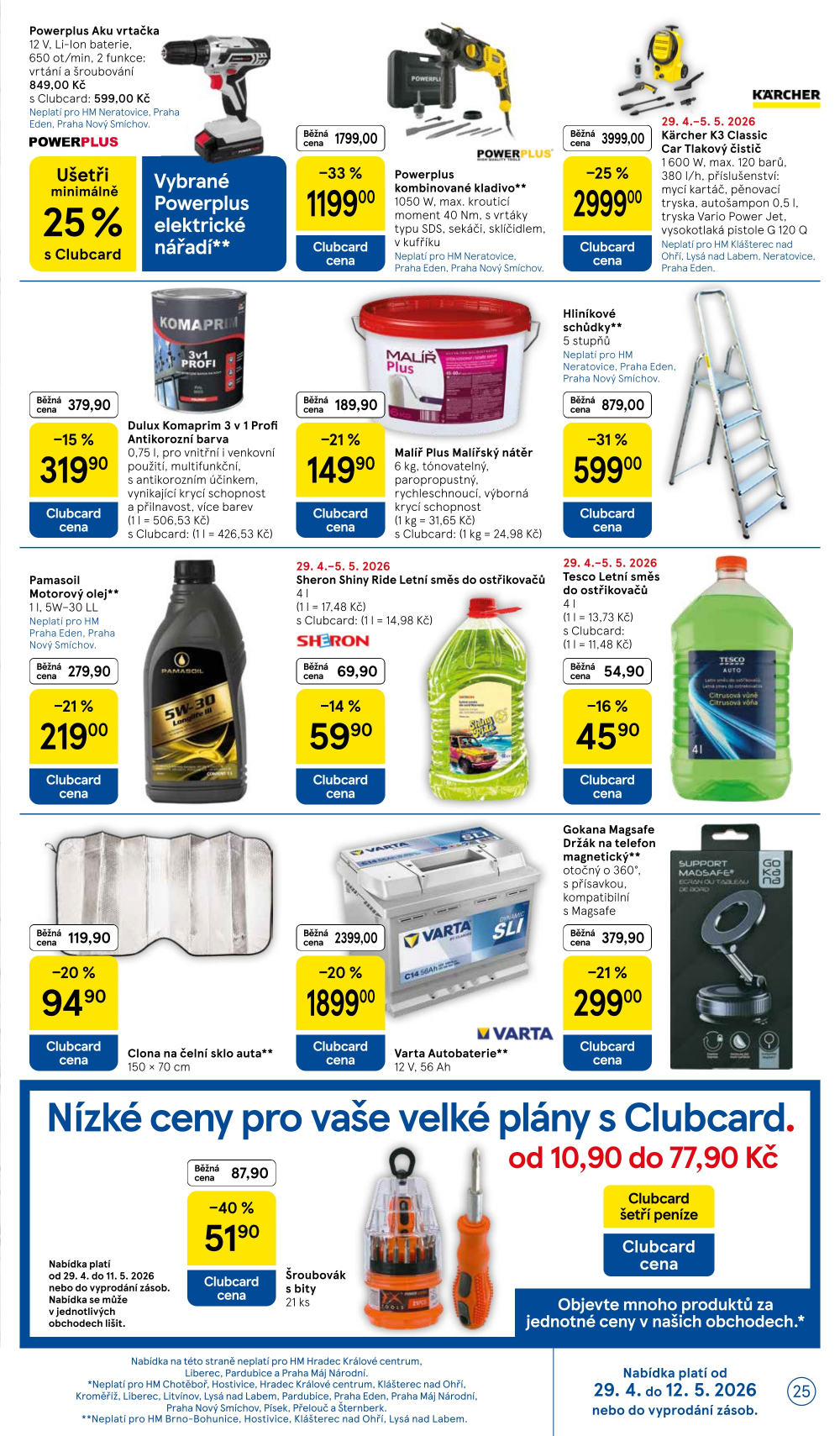 Leták Tesco hypermarket leták - strana 25