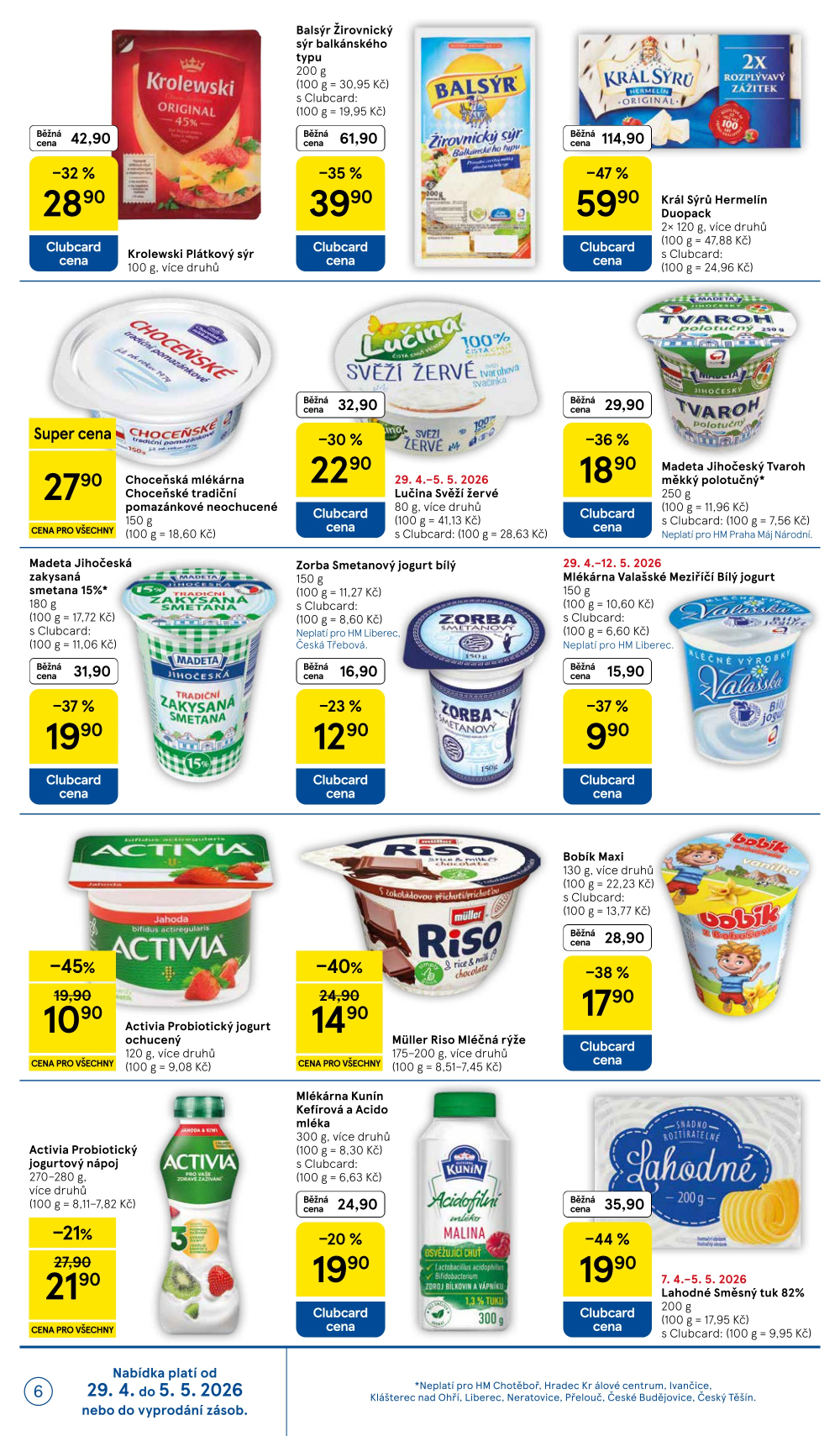 Leták Tesco hypermarket leták - strana 6