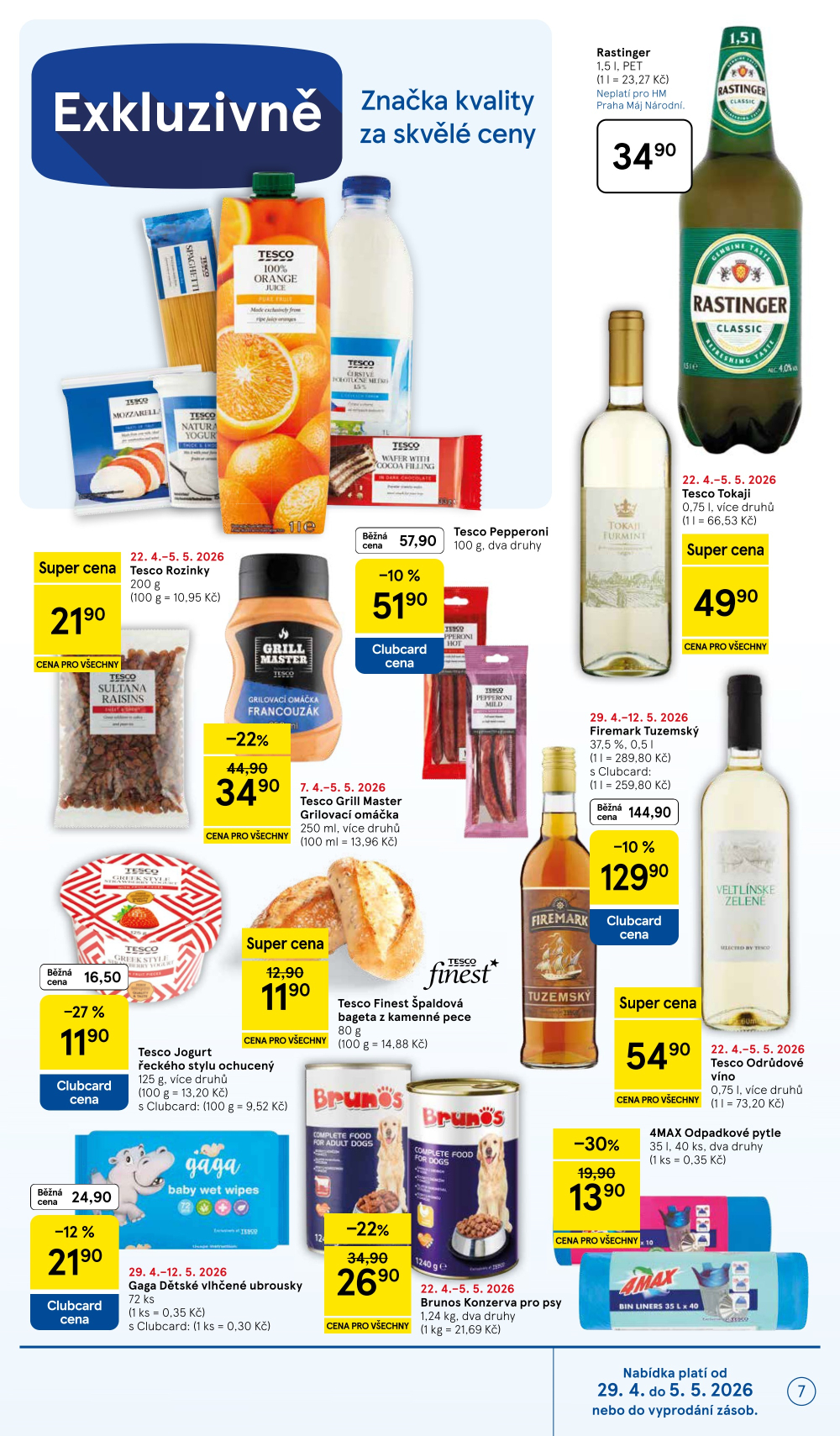 Leták Tesco hypermarket leták - strana 7