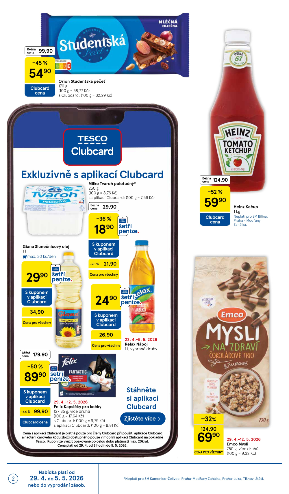 Leták Tesco supermarket leták - strana 2