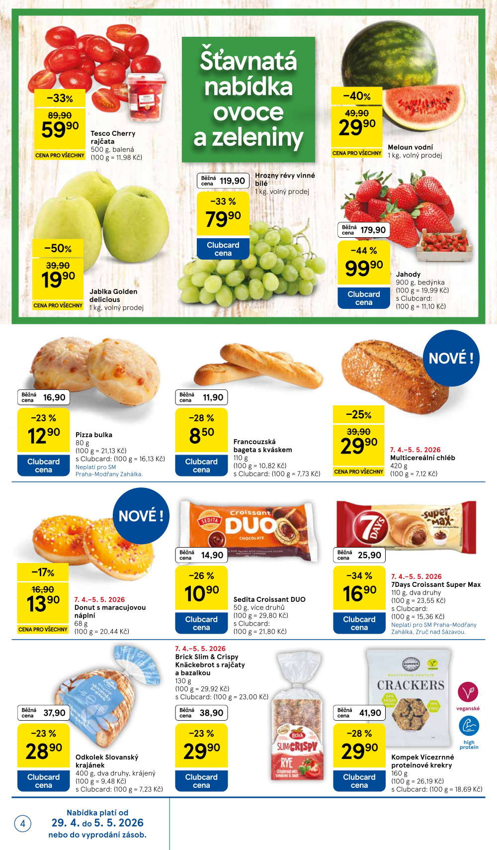 Leták Tesco supermarket leták - strana 4