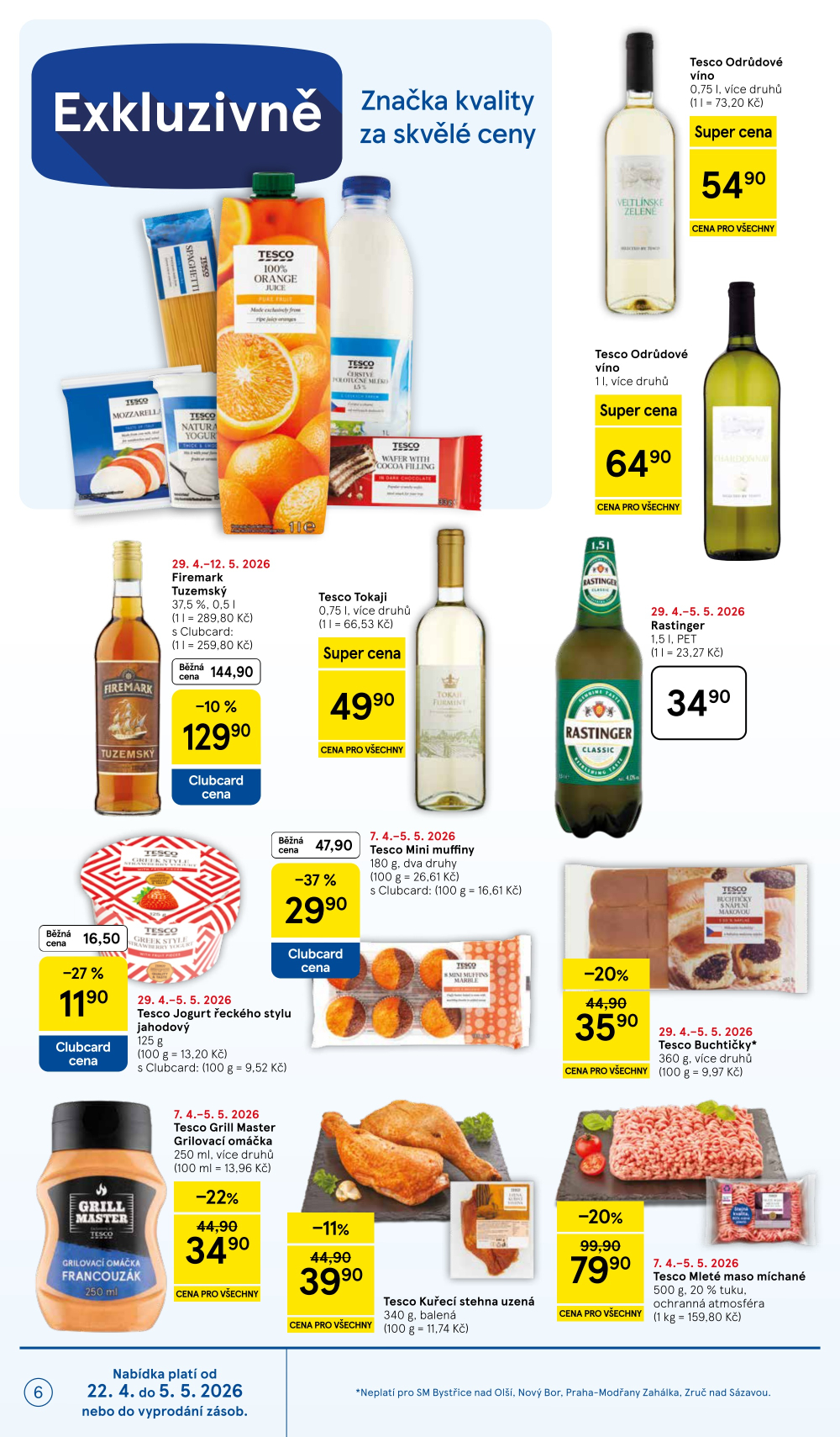 Leták Tesco supermarket leták - strana 6