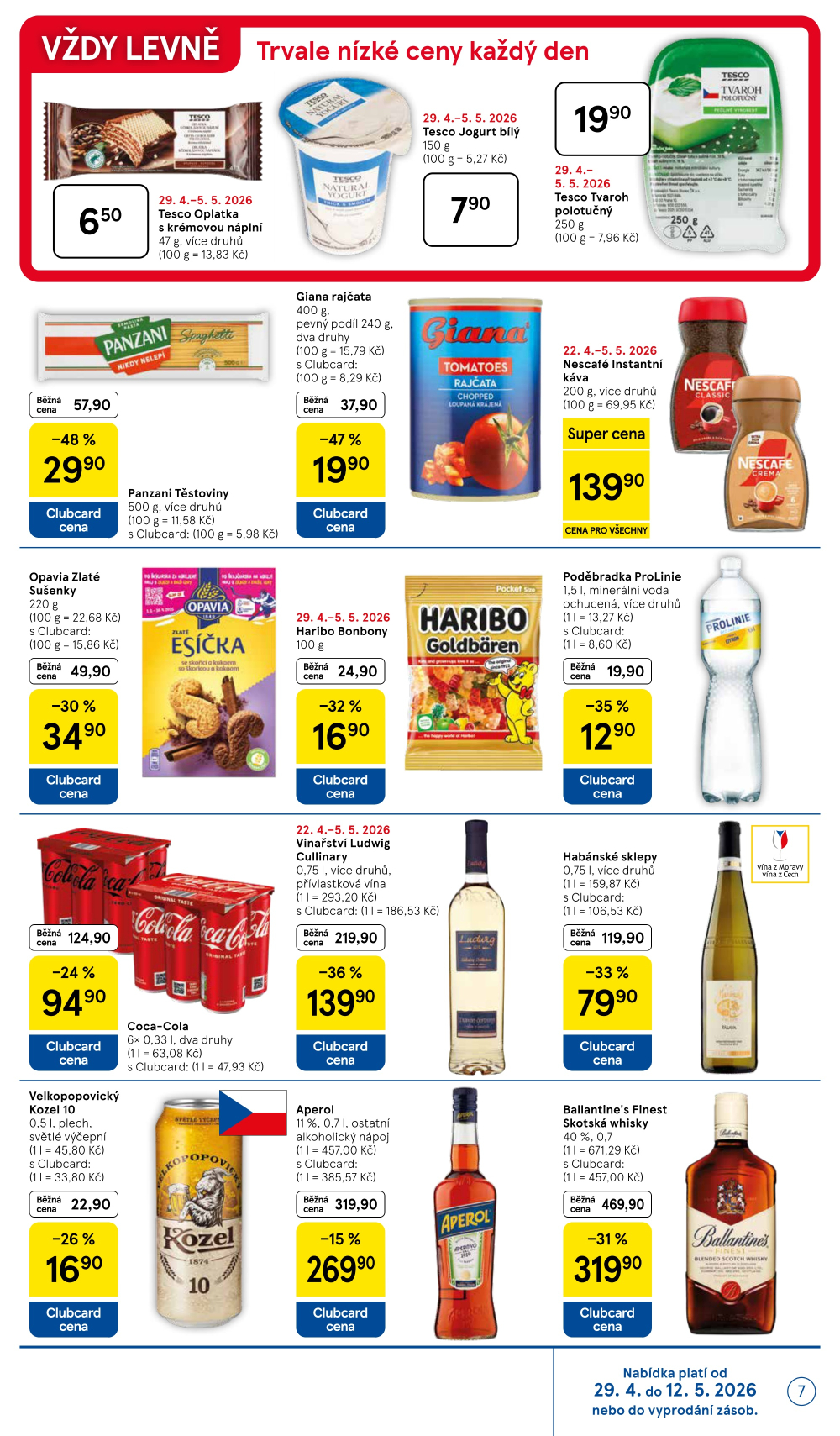 Leták Tesco supermarket leták - strana 7