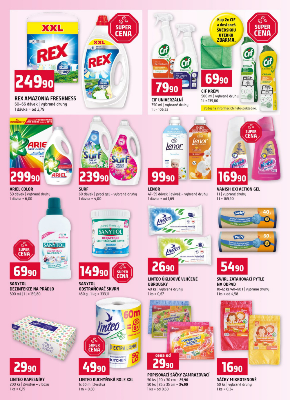 Leták Terno leták - Trhové Sviny, Bechyně, Třeboň, Týn nad Vltavou, České Budějovice, Hradec Králové, Olomouc, Borovany, Zlín, Český K - strana 15