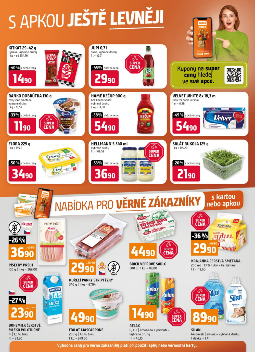 Leták Terno leták - Trhové Sviny, Bechyně, Třeboň, Týn nad Vltavou, České Budějovice, Hradec Králové, Olomouc, Borovany, Zlín, Český K - strana 18