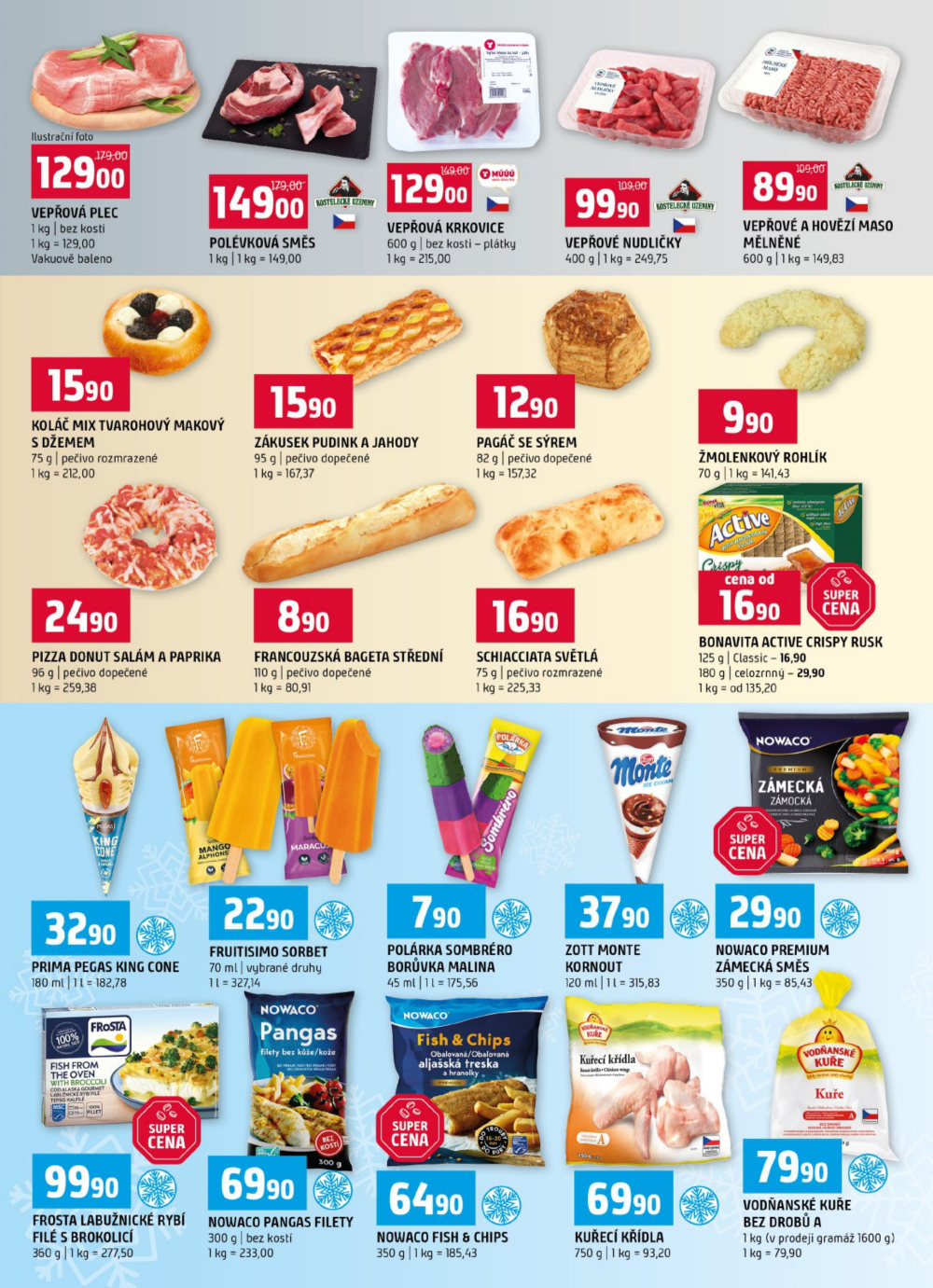 Leták Terno leták - Trhové Sviny, Bechyně, Třeboň, Týn nad Vltavou, České Budějovice, Hradec Králové, Olomouc, Borovany, Zlín, Český K - strana 3