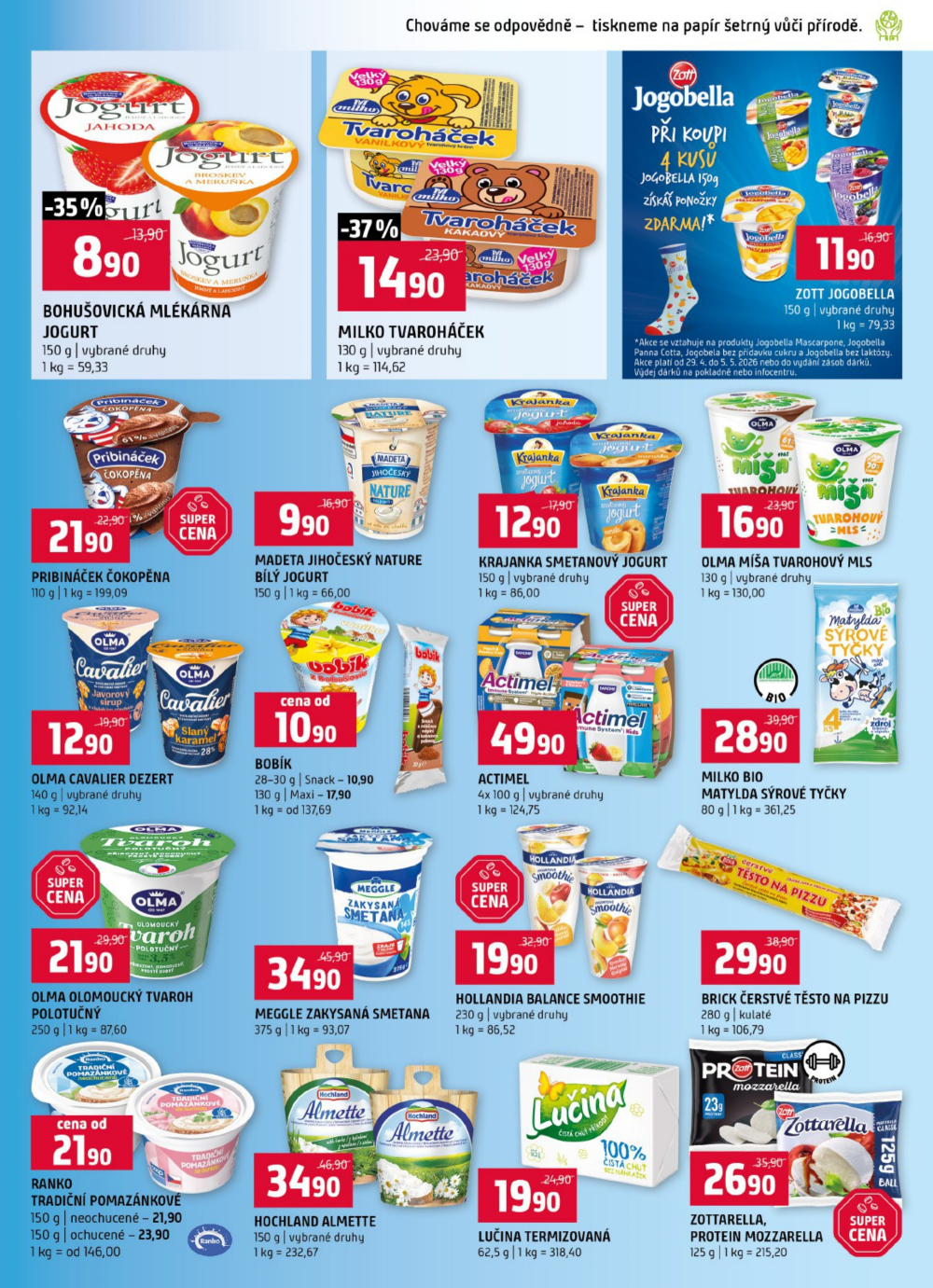 Leták Terno leták - Trhové Sviny, Bechyně, Třeboň, Týn nad Vltavou, České Budějovice, Hradec Králové, Olomouc, Borovany, Zlín, Český K - strana 5