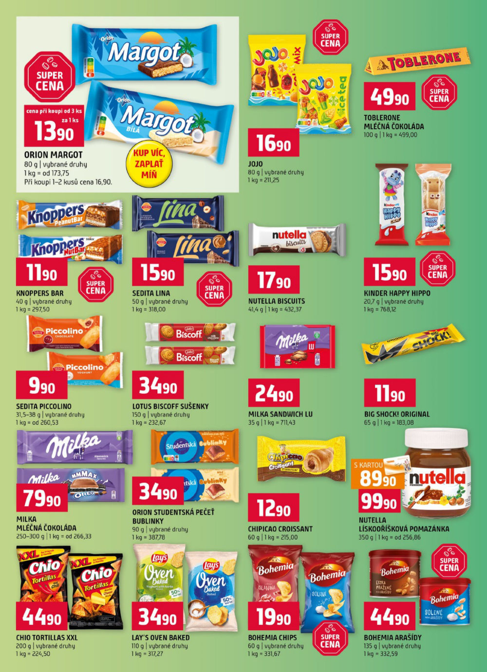 Leták Terno leták - Trhové Sviny, Bechyně, Třeboň, Týn nad Vltavou, České Budějovice, Hradec Králové, Olomouc, Borovany, Zlín, Český K - strana 8