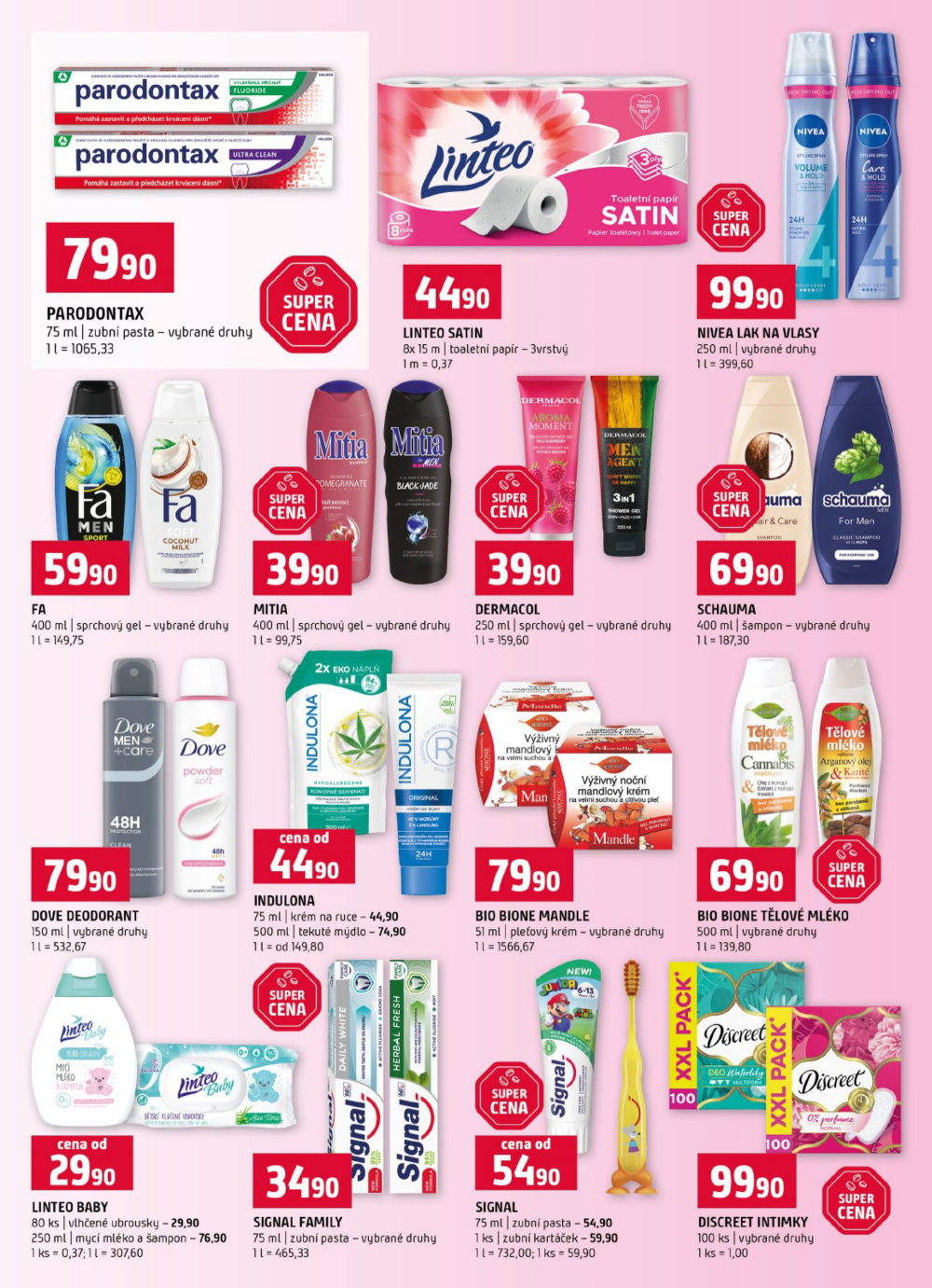 Leták Terno leták - Prachatice, Tábor, Strakonice, Blatná - strana 14