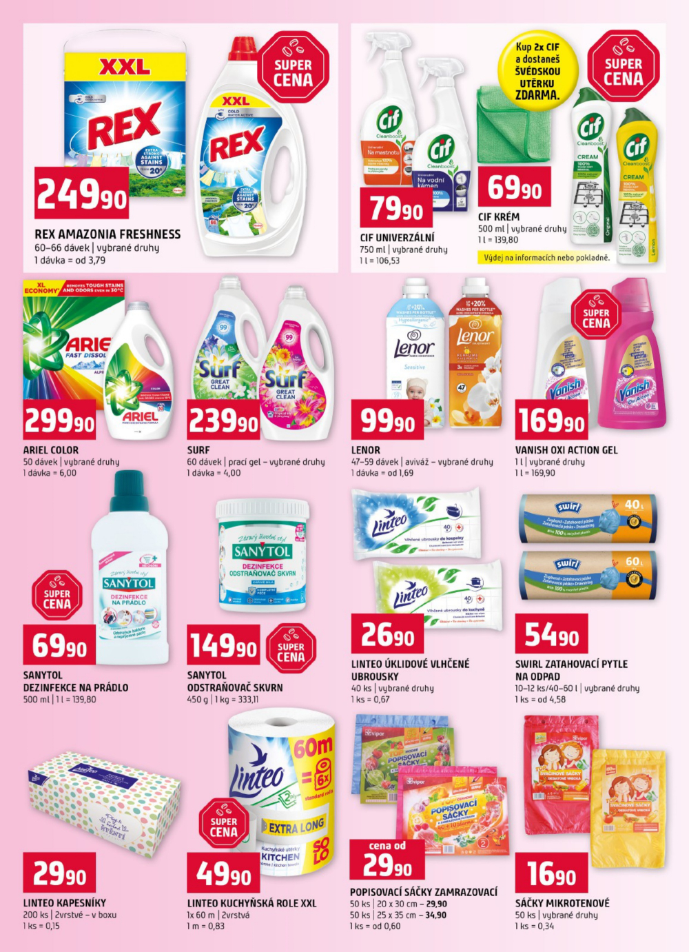 Leták Terno leták - Prachatice, Tábor, Strakonice, Blatná - strana 15