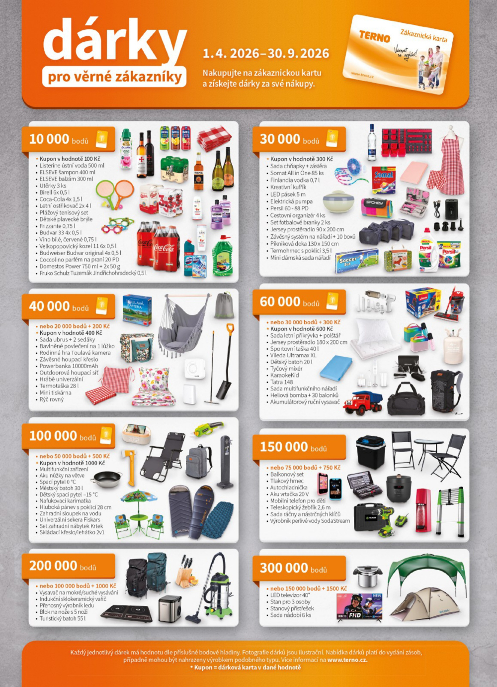 Leták Terno leták - Prachatice, Tábor, Strakonice, Blatná - strana 17