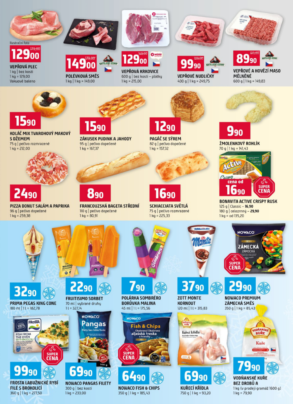 Leták Terno leták - Prachatice, Tábor, Strakonice, Blatná - strana 3