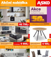 Akční leták ASKO nábytek  - Akční nabídka