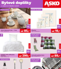 Akční leták ASKO nábytek  - Bytové doplňky