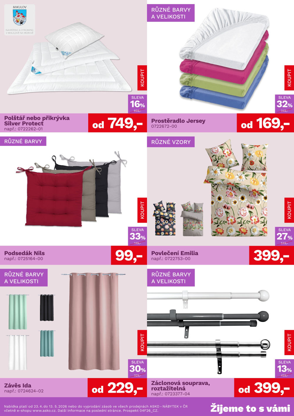 Leták ASKO nábytek leták - Bytové doplňky - strana 3