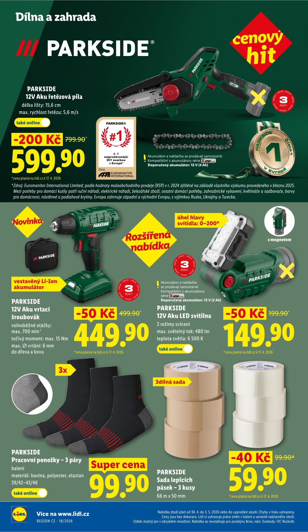 Leták Lidl leták od čtvrtka - strana 34